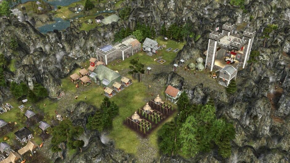 Screenshot principal de Stronghold 2
