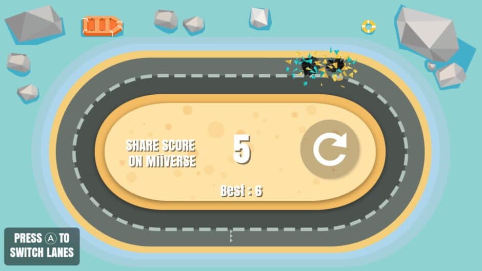 Screenshot principal de Don't Crash