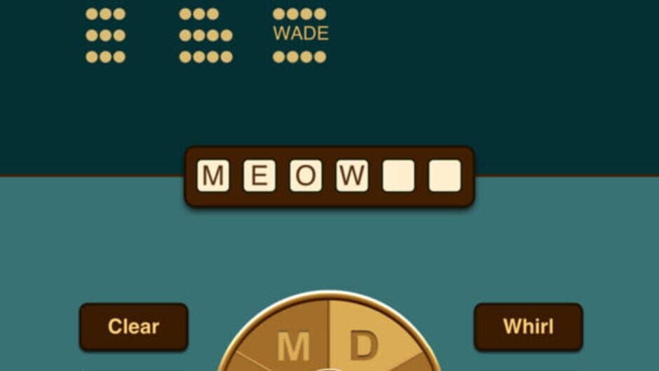 Screenshot principal de Whirly Word