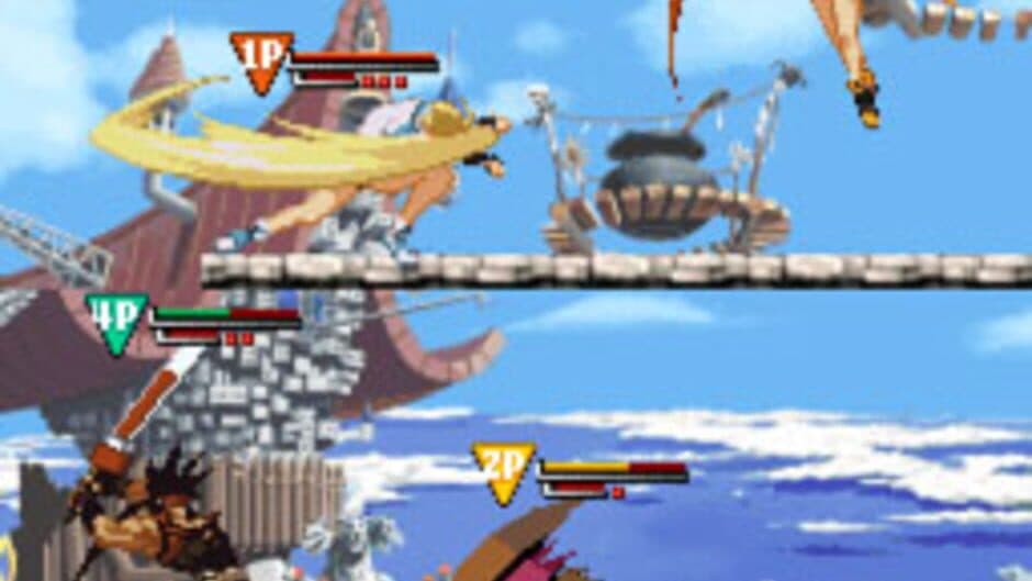 Screenshot principal de Guilty Gear Dust Strikers