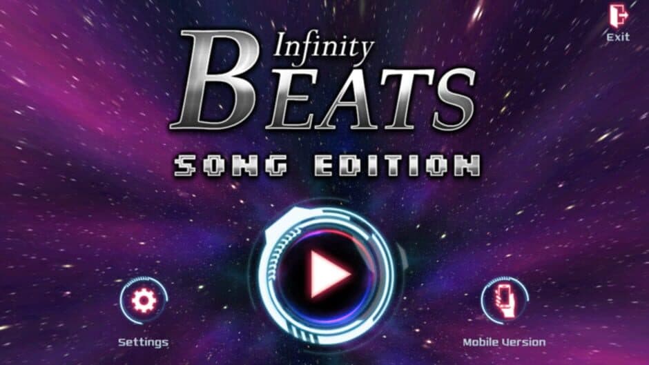 Screenshot principal de Infinity Beats Song Edition