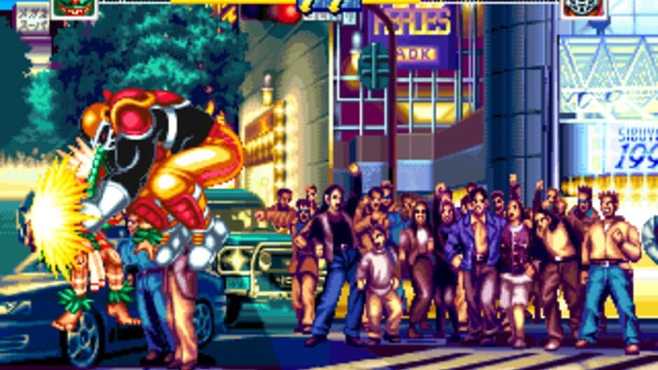 Screenshot principal de World Heroes Perfect