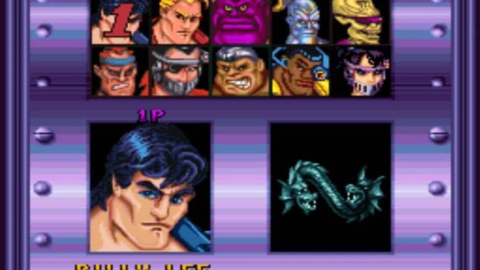 Screenshot principal de Double Dragon V: The Shadow Falls