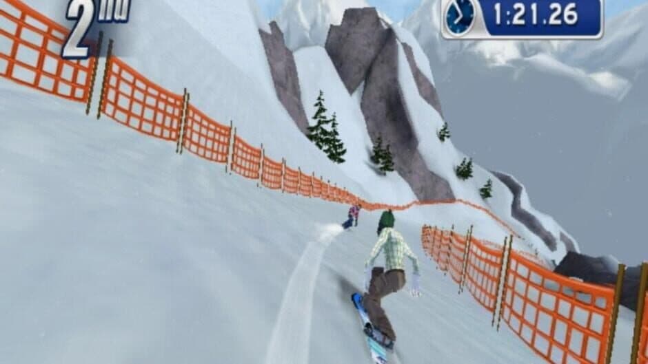 Screenshot principal de Cool Boarders 4