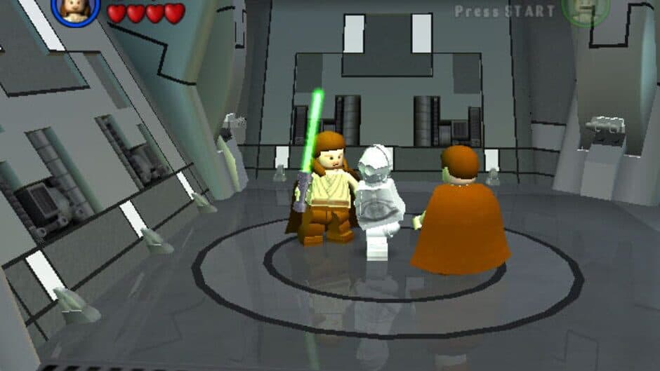 Screenshot principal de LEGO Star Wars: The Video Game