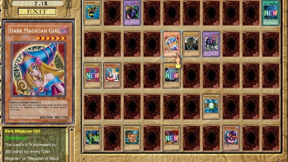 Screenshot principal de Yu-Gi-Oh! Online
