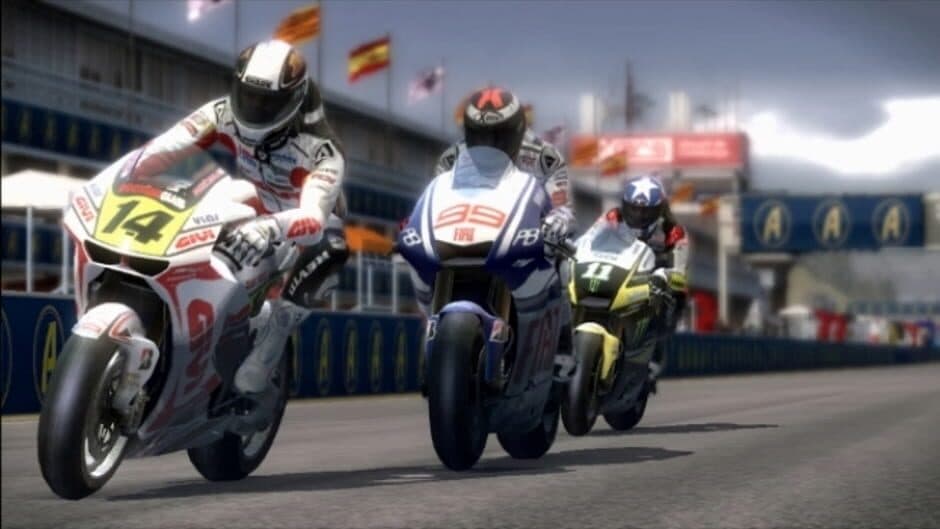 Screenshot principal de MotoGP 10/11