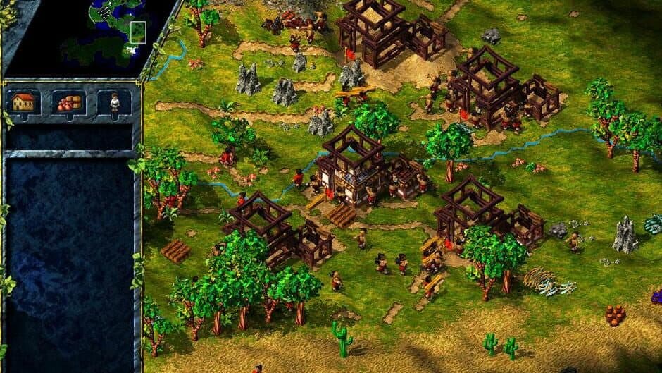 Screenshot principal de The Settlers III