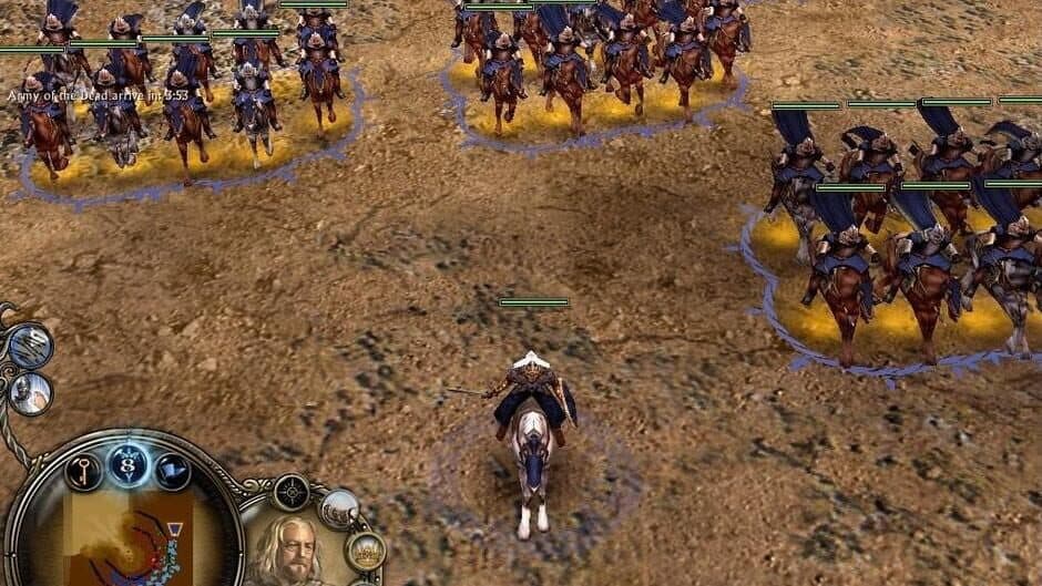Screenshot principal de The Lord of the Rings: The Battle for Middle-earth