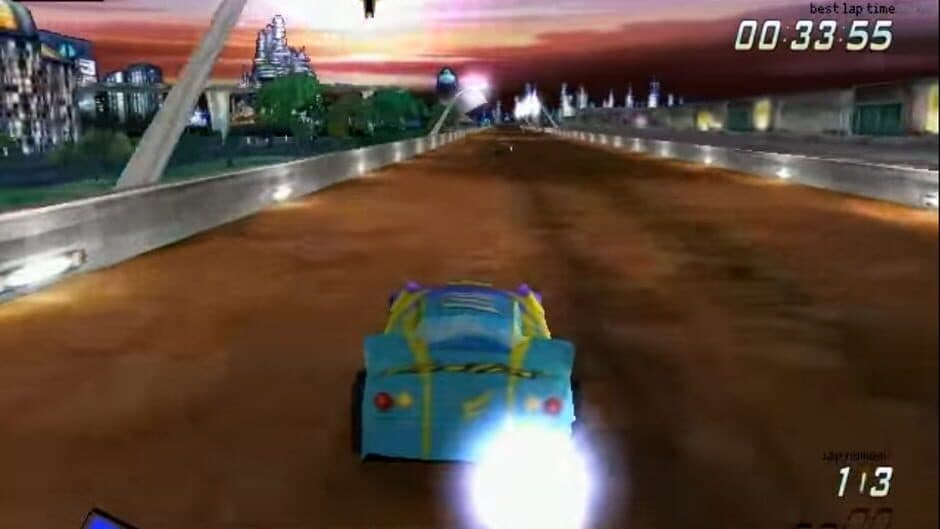 Screenshot principal de NASCAR Racers
