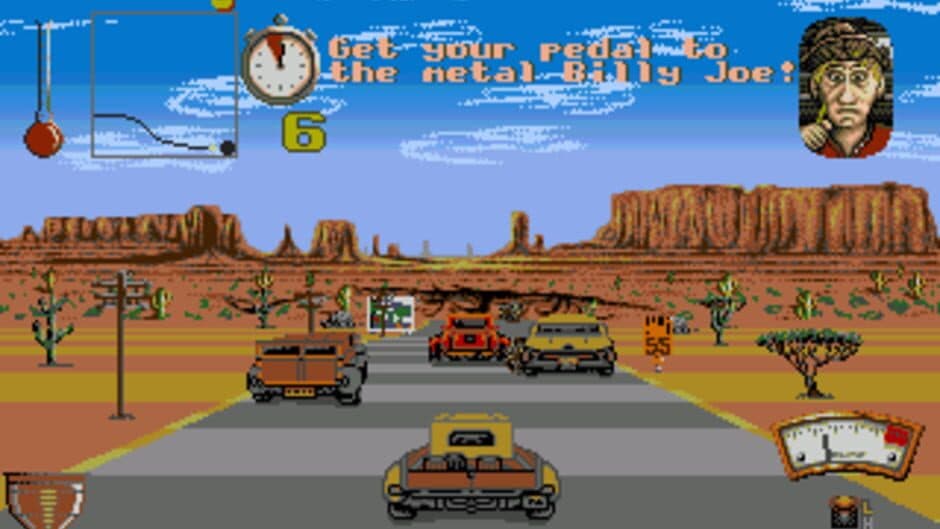 Screenshot principal de Moonshine Racers