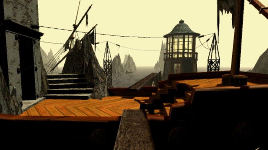 Screenshot principal de Myst