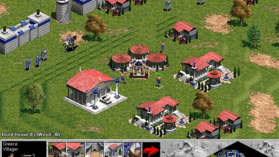 Screenshot principal de Age of Empires