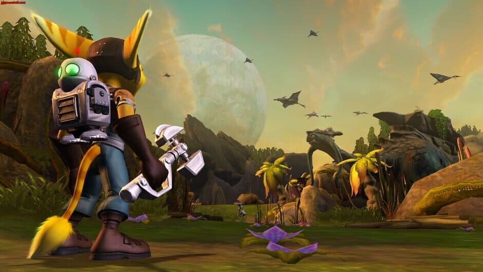 Screenshot principal de Ratchet & Clank Future: Tools of Destruction