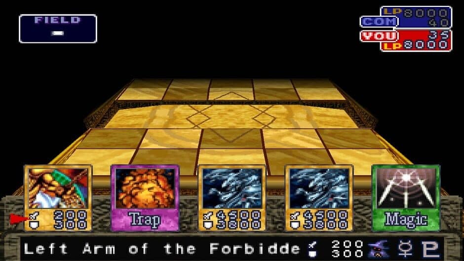 Screenshot principal de Yu-Gi-Oh! Forbidden Memories