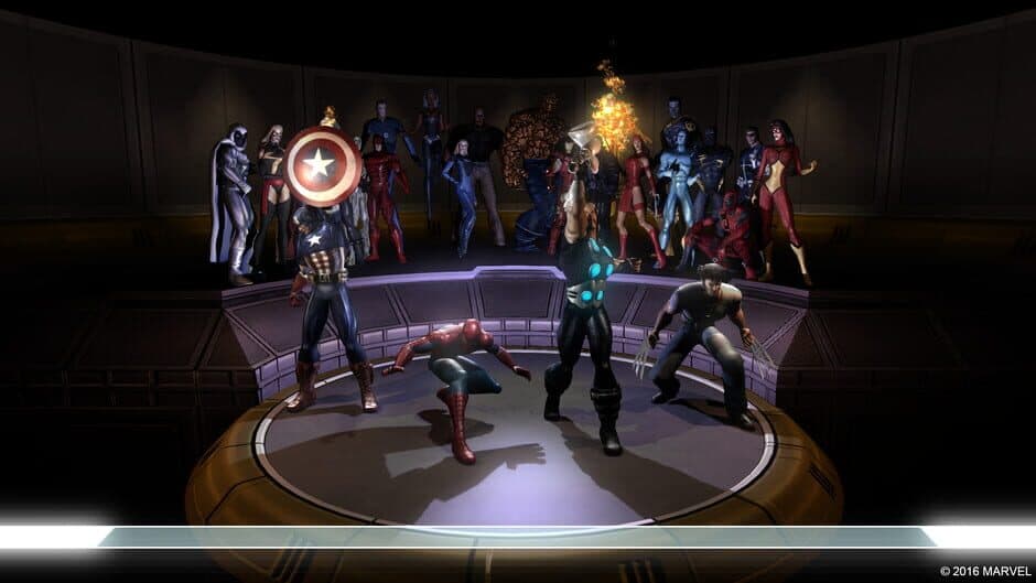 Screenshot principal de Marvel: Ultimate Alliance