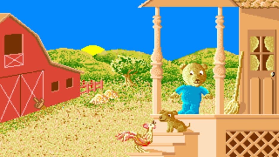 Screenshot principal de Barney Bear Goes to the Farm