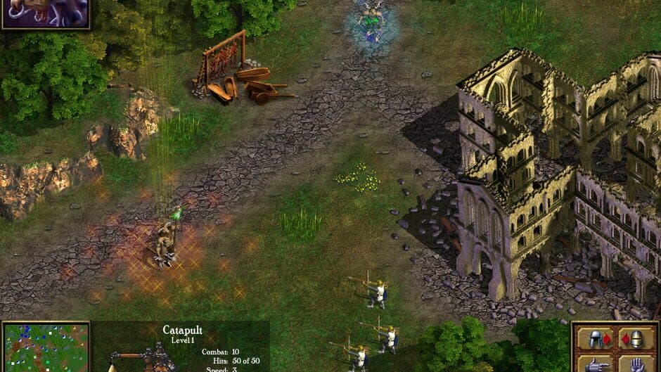 Screenshot principal de Warlords Battlecry III