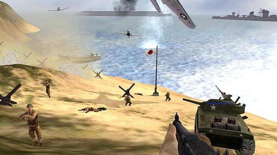Screenshot principal de Battlefield 1942
