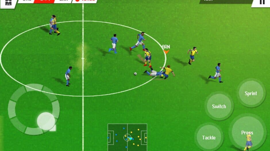 Screenshot principal de Real Football 2016