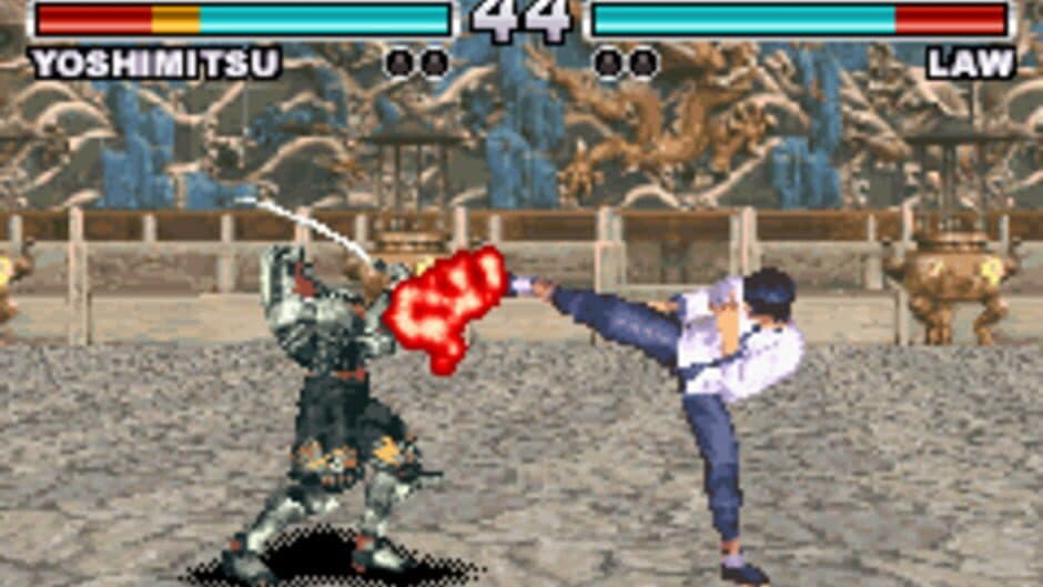 Screenshot principal de Tekken Advance