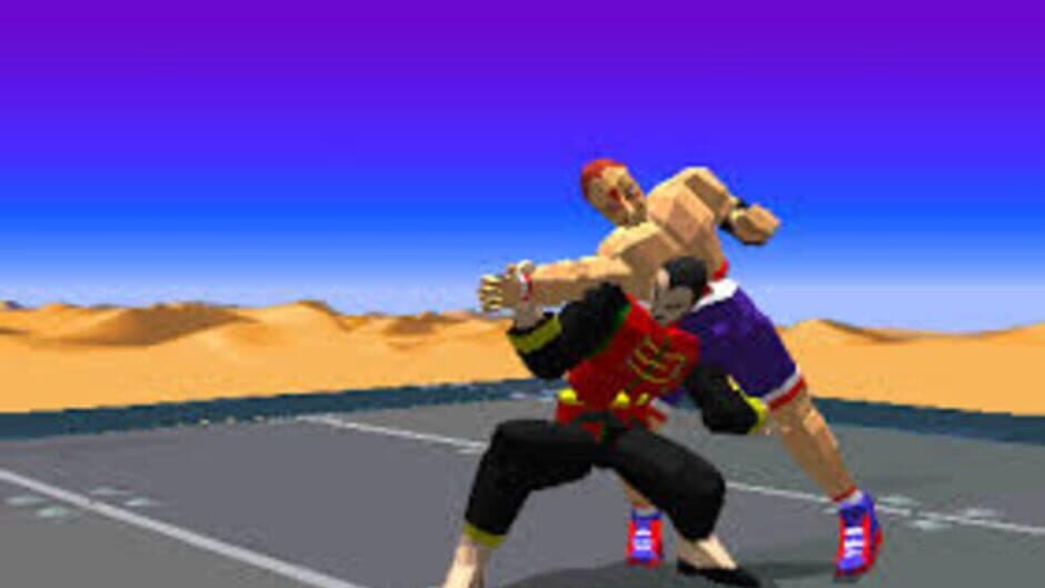 Screenshot principal de Virtua Fighter