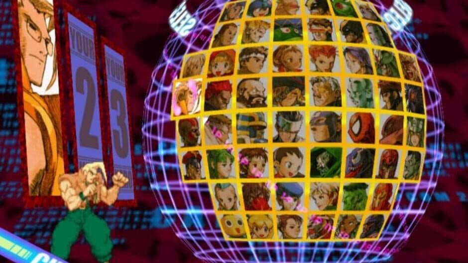 Screenshot principal de Marvel vs. Capcom 2: New Age of Heroes