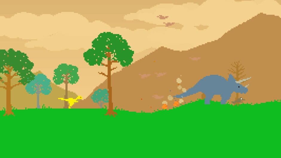 Screenshot principal de Dino Run
