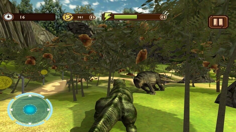 Screenshot principal de Dinosaur Park: Jurassic Trex World