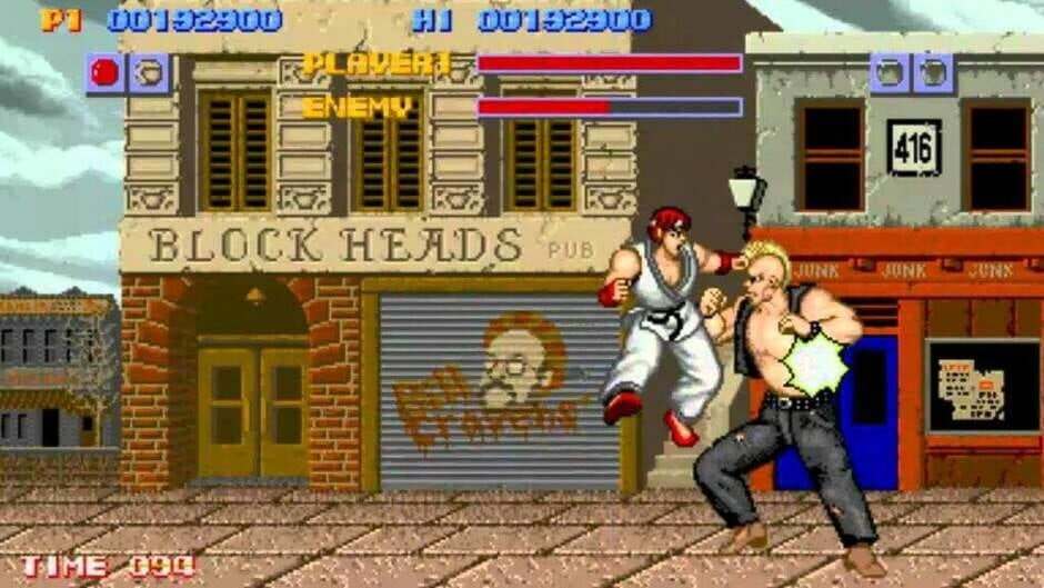 Screenshot principal de Street Fighter
