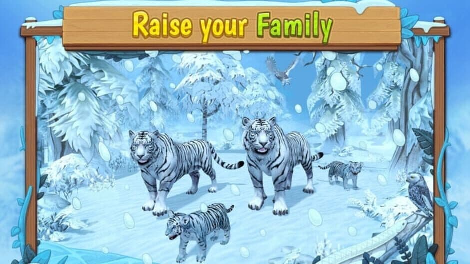 Screenshot principal de White Tiger Family Sim Online