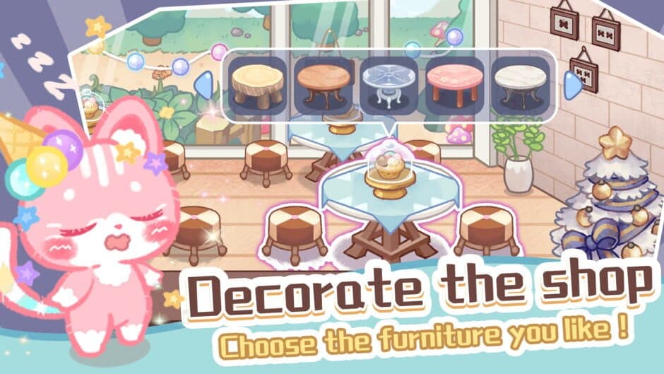 Screenshot principal de Lovely Cat: Dessert Bakery