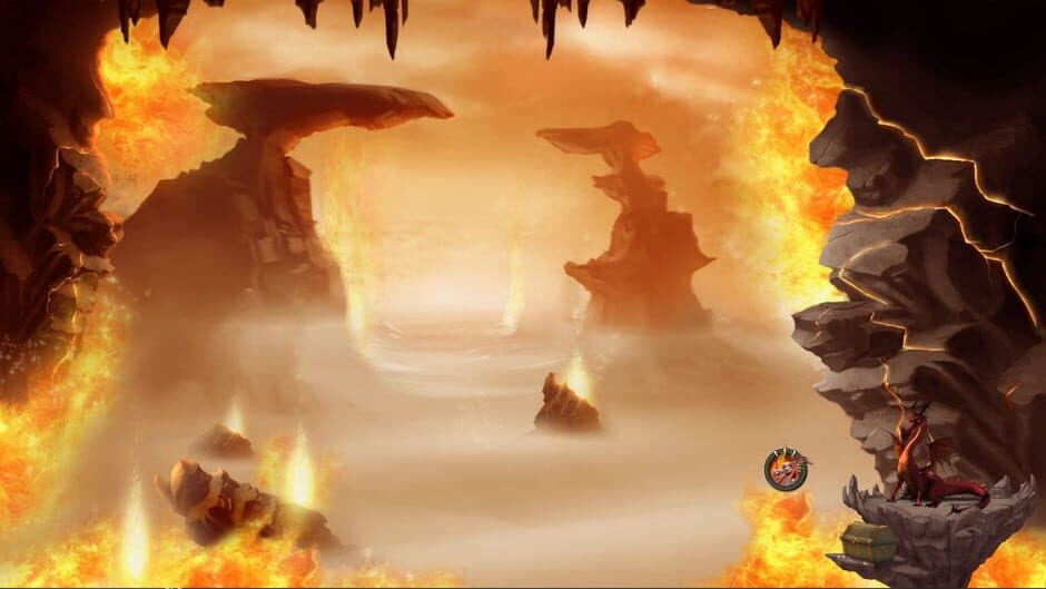 Screenshot principal de McDonald's Dragons: Fire