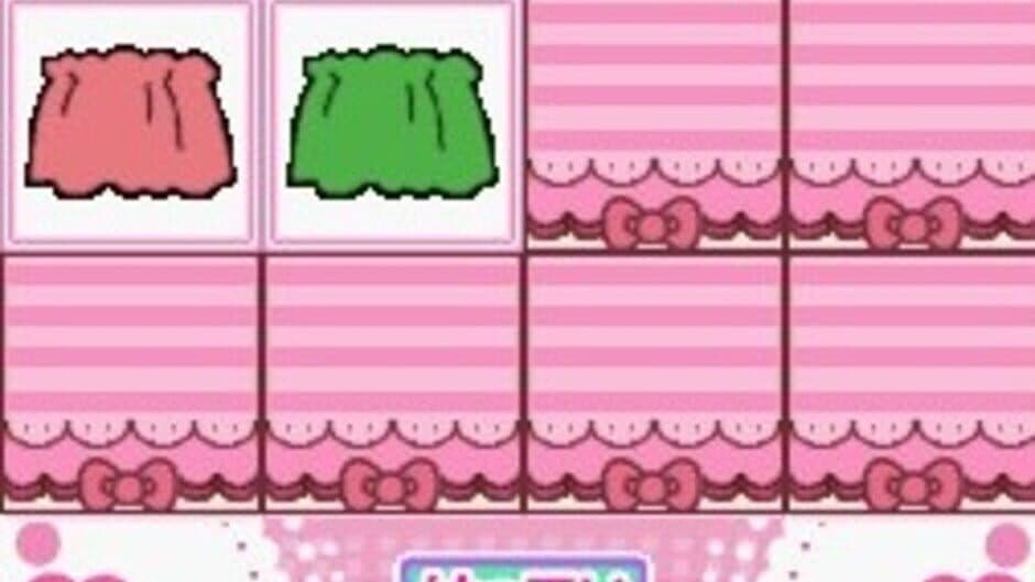 Screenshot principal de DS Pico Series: Sanrio Puroland - Waku-waku Okaimono - Suteki na Oheya Otsukurimasho