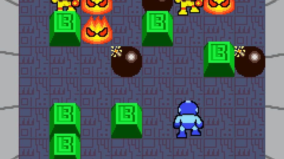 Screenshot principal de Rockman Panic Fire