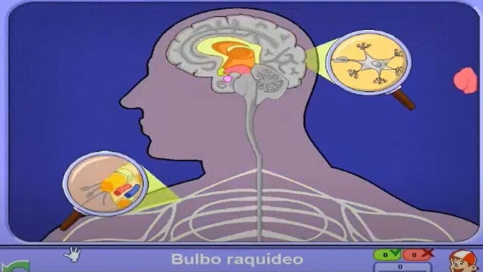 Screenshot principal de El cuerpo humano con Pipo
