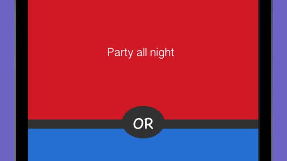 Screenshot principal de What Would You Choose? Rather