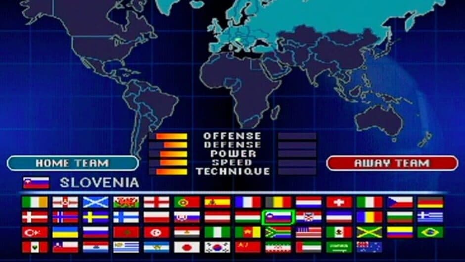 Screenshot principal de ISS Pro Evolution 2