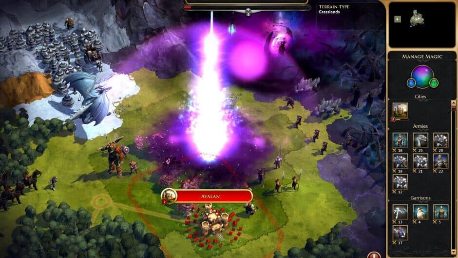 Screenshot principal de Sorcerer King