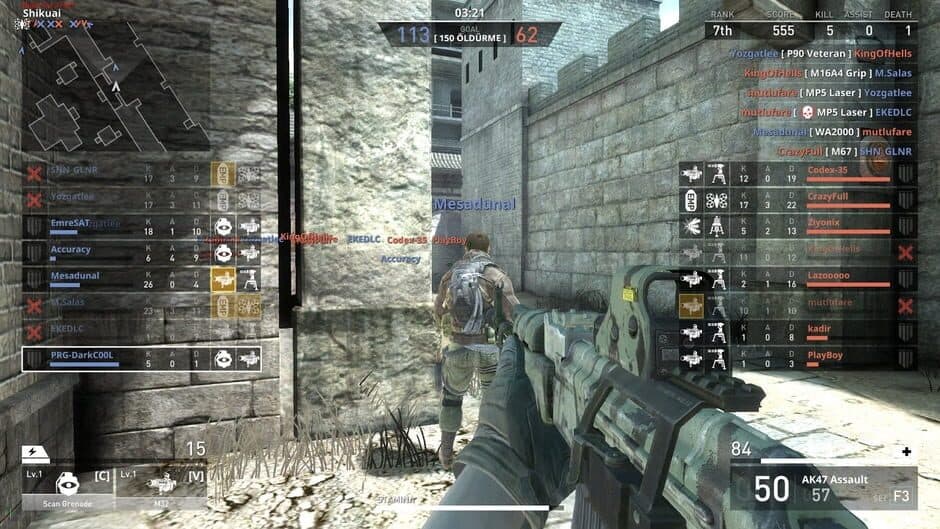 Screenshot principal de Phantomers Insurreccion