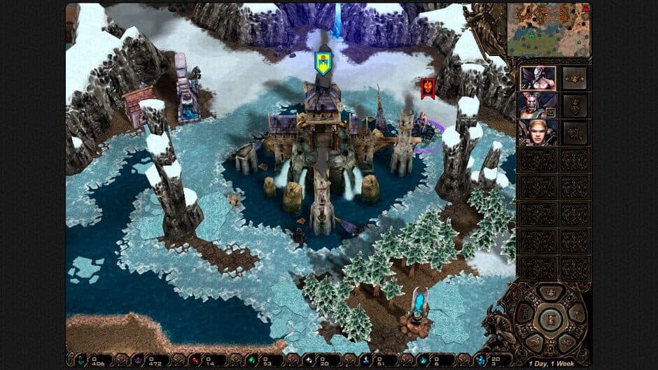 Screenshot principal de Etherlords