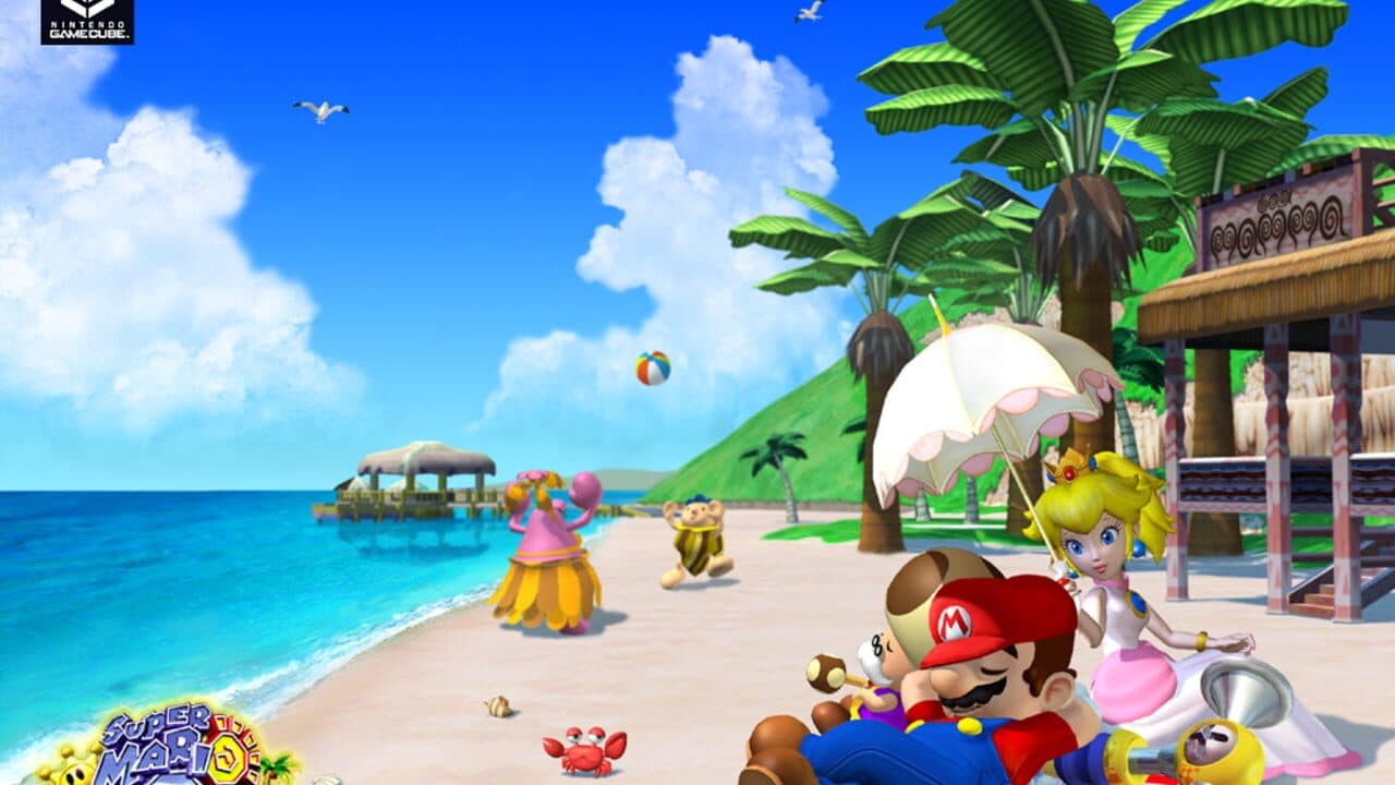 Artwork principal de Super Mario Sunshine