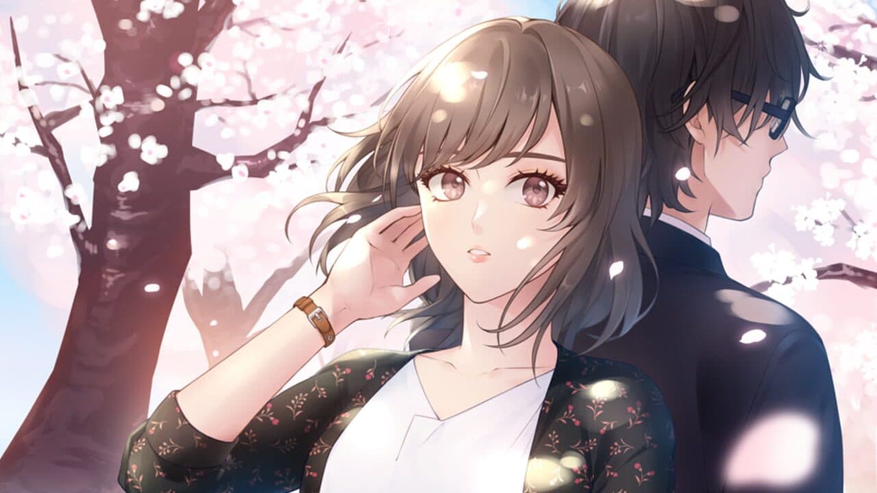 Artwork principal de Under a Tree with Cherry Blossoms: Love with One's Back