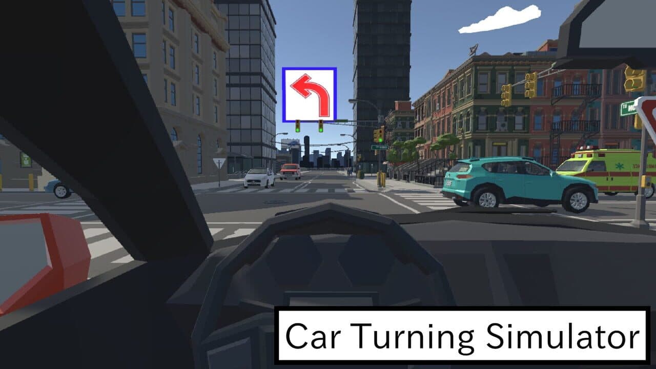 Artwork principal de Car Turning Simulator