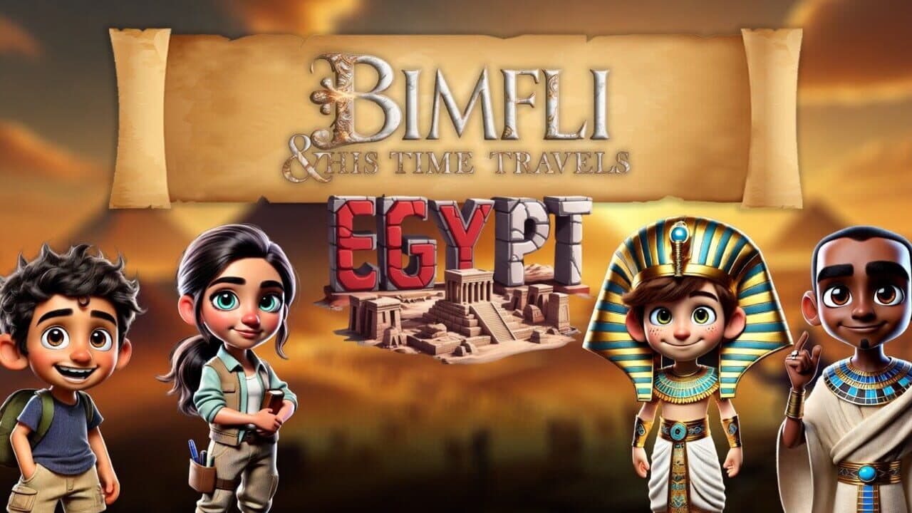 Artwork principal de Bimfli & His Time Travels: Egypt