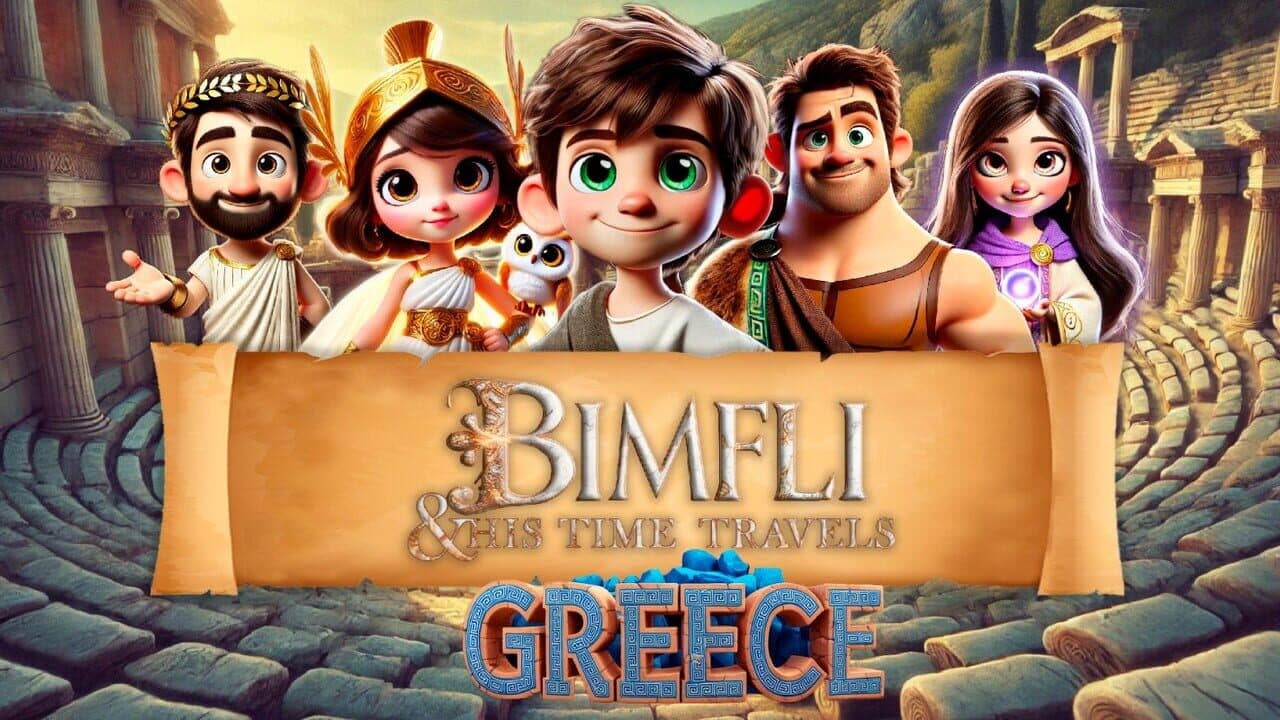 Artwork principal de Bimfli and His Travels In Time: Greece