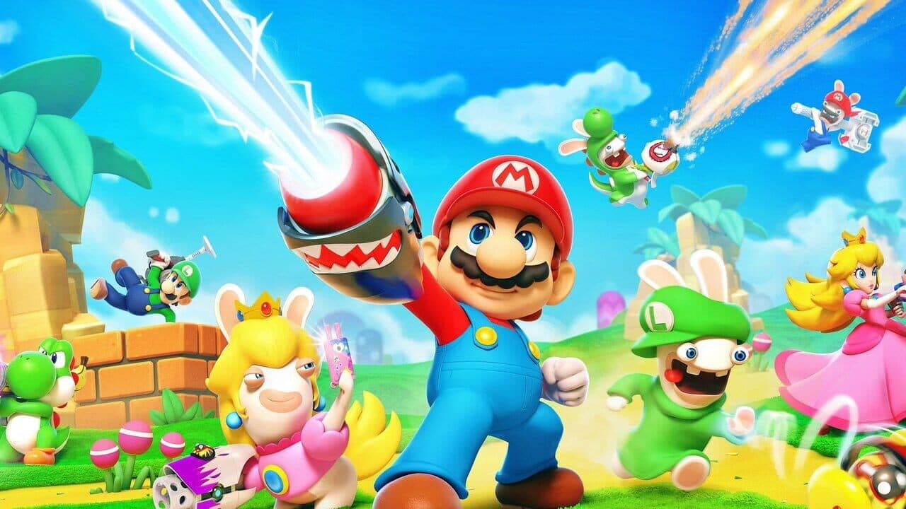 Artwork principal de Mario + Rabbids Kingdom Battle