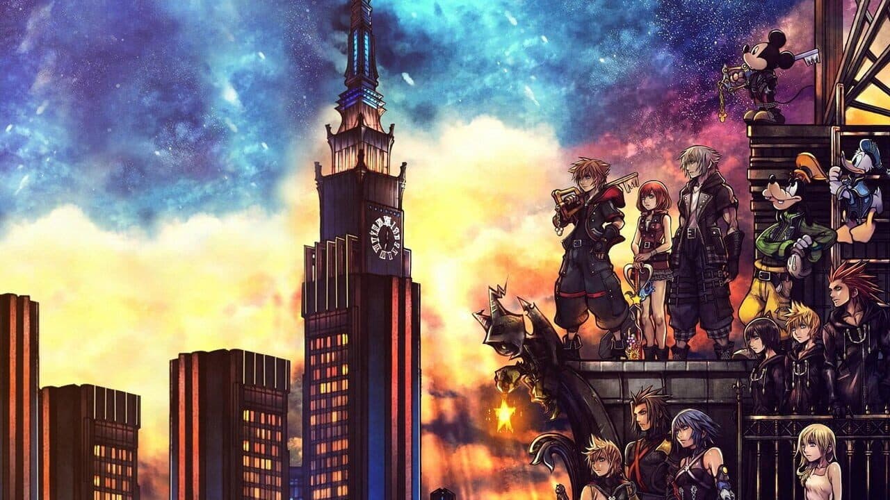 Artwork principal de Kingdom Hearts III