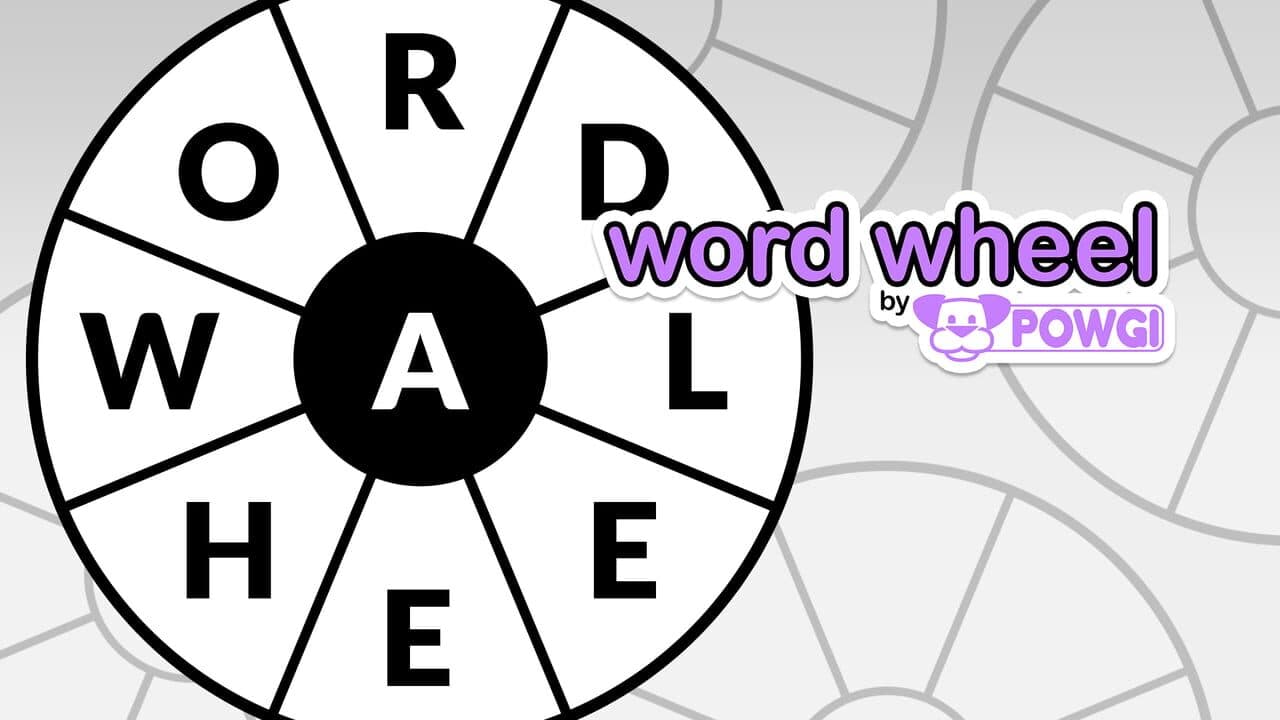 Artwork principal de Word Wheel by Powgi