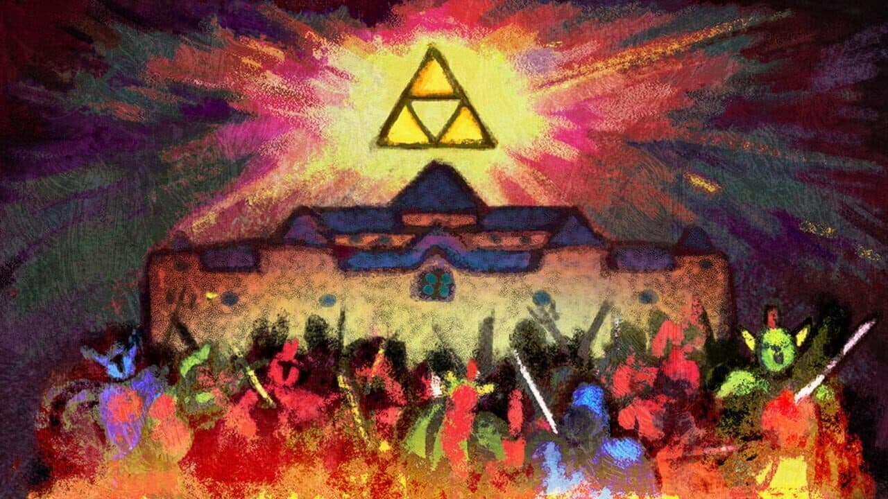 Artwork principal de The Legend of Zelda: A Link Between Worlds